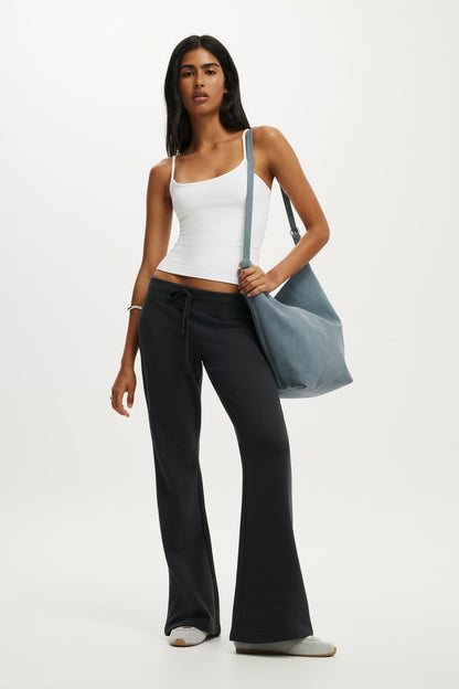 Low Rise Bootleg Sweatpant