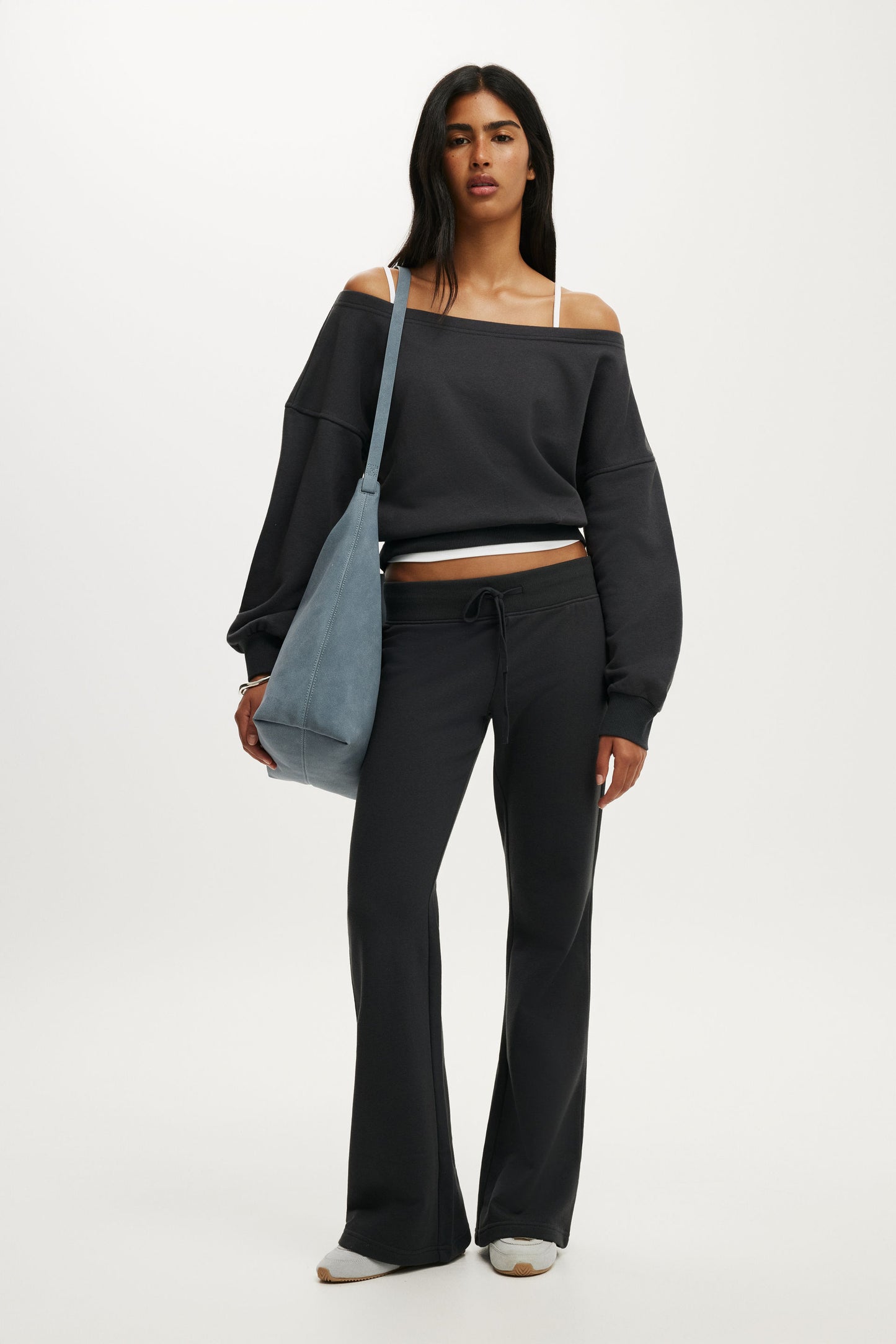 Low Rise Bootleg Sweatpant