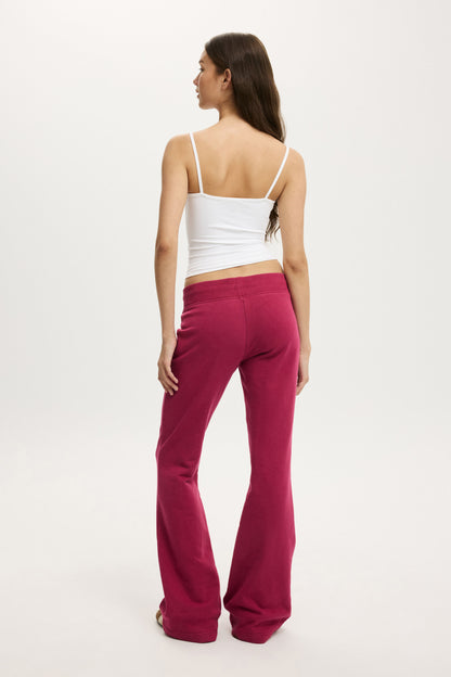 Low Rise Bootleg Sweatpant