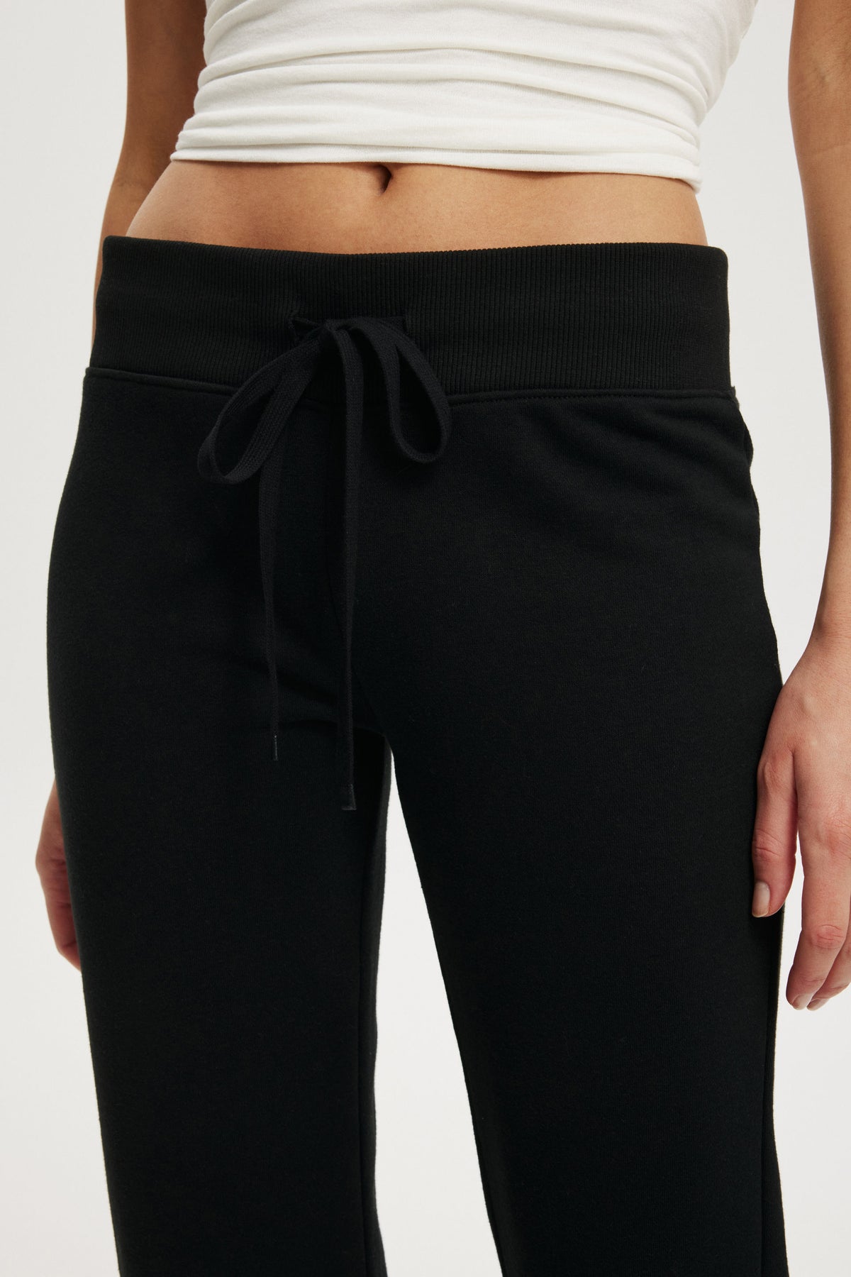 Low Rise Bootleg Sweatpant