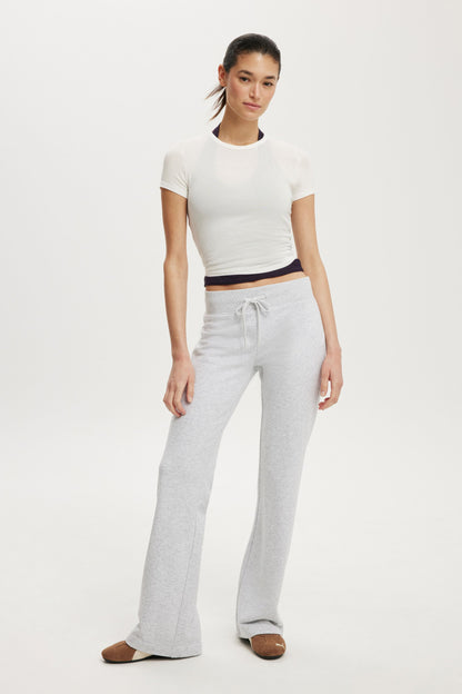 Low Rise Bootleg Sweatpant