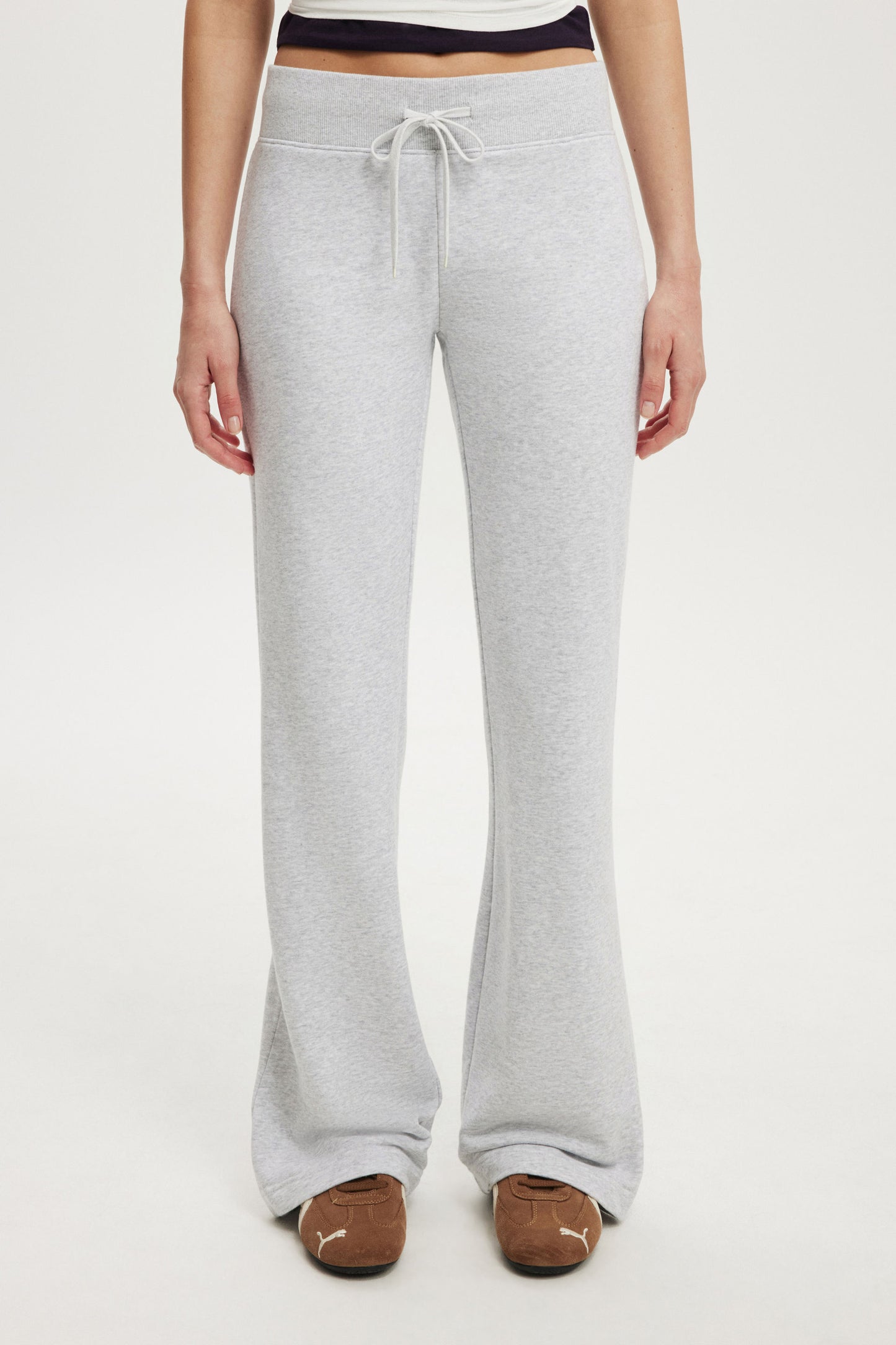 Low Rise Bootleg Sweatpant