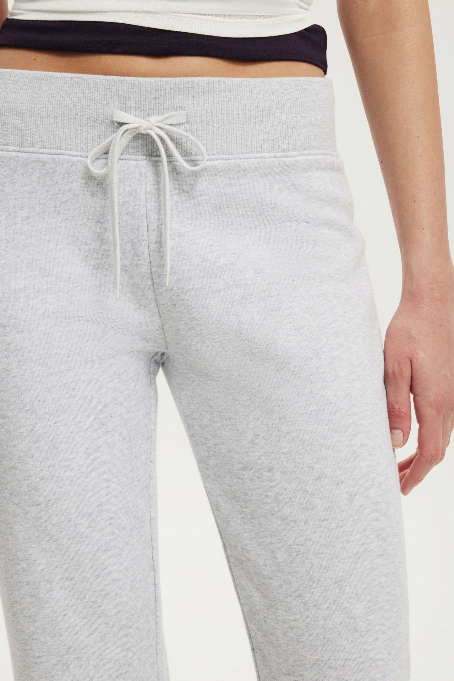 Low Rise Bootleg Sweatpant