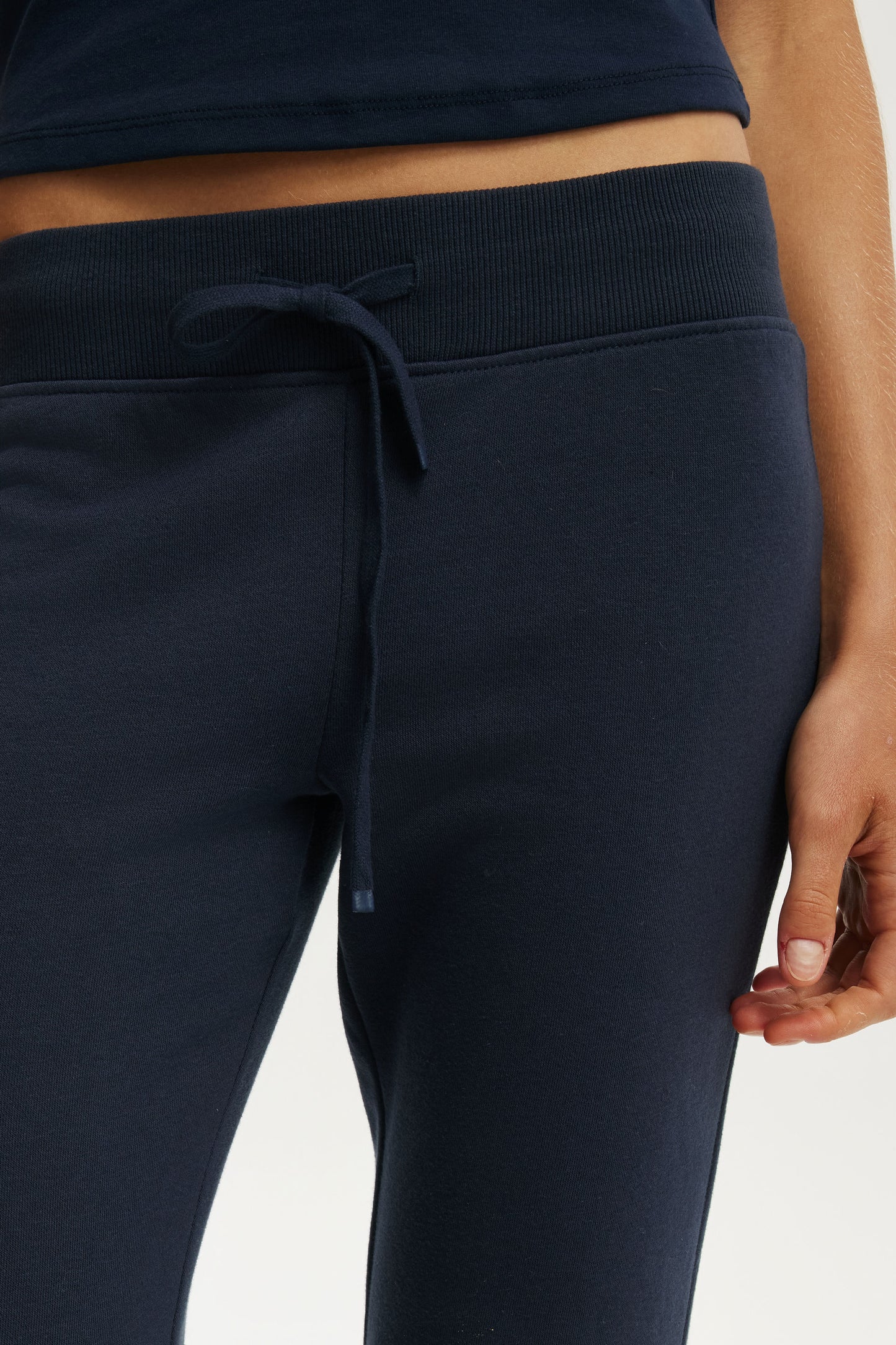 Low Rise Bootleg Sweatpant