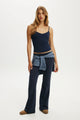 Low Rise Bootleg Sweatpant
