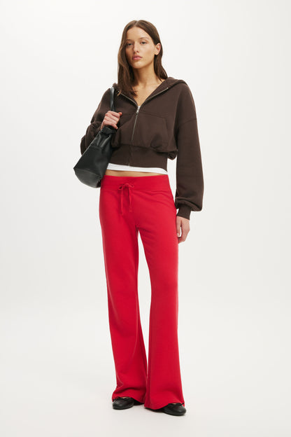 Low Rise Bootleg Sweatpant