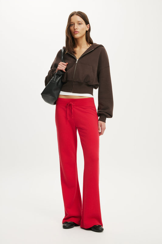Low Rise Bootleg Sweatpant