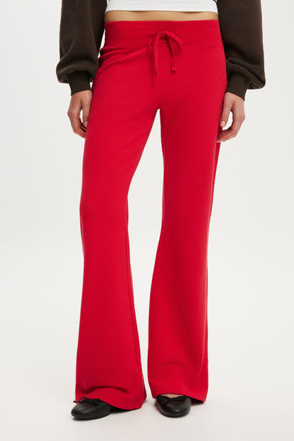 Low Rise Bootleg Sweatpant