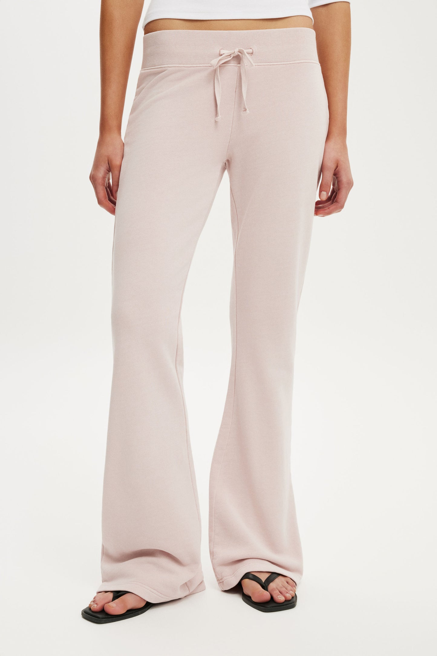 Low Rise Bootleg Sweatpant