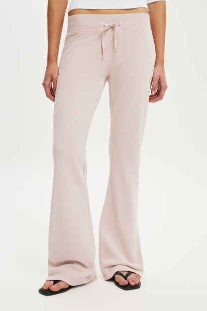 Low Rise Bootleg Sweatpant