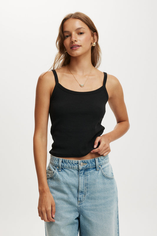 Goldie Rib Scoop Cami