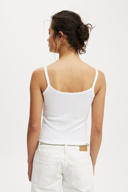 Goldie Rib Scoop Cami