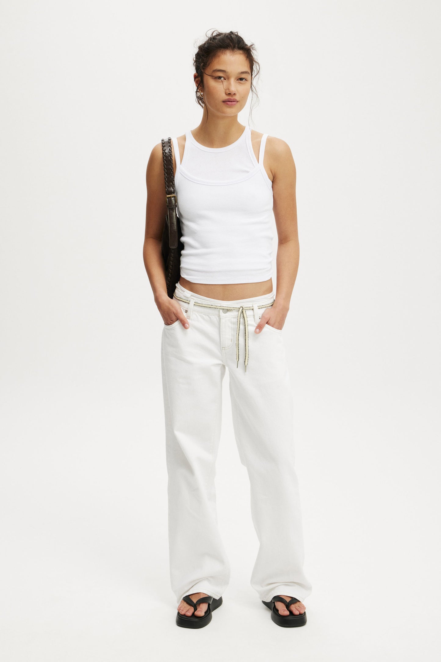 Goldie Rib Scoop Cami