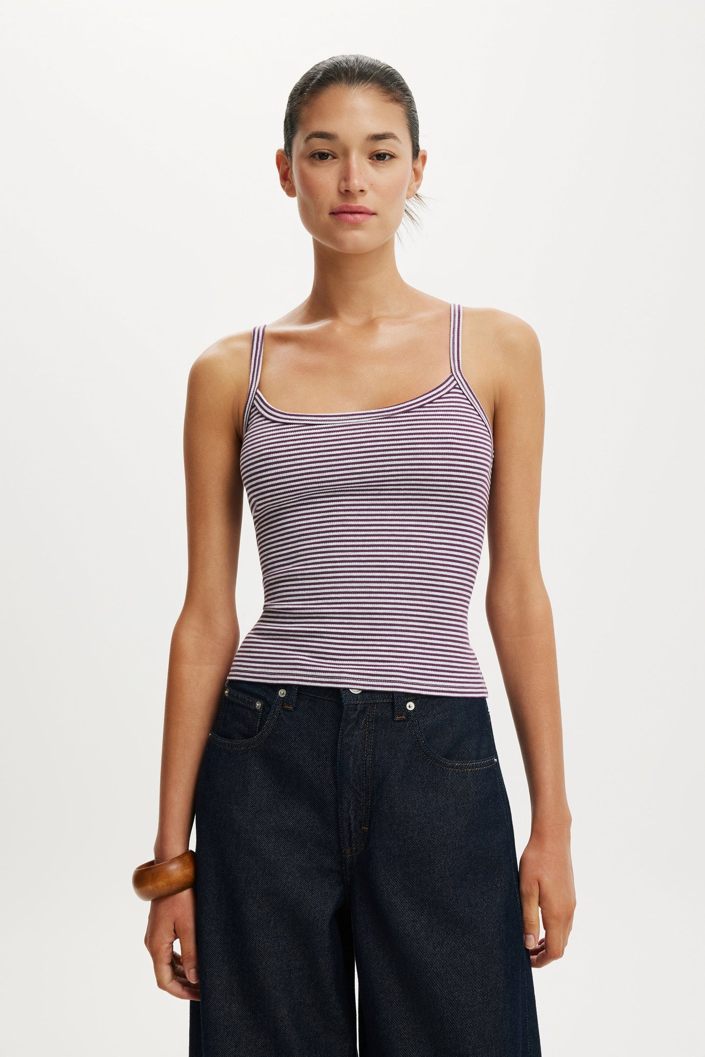 Goldie Rib Scoop Cami