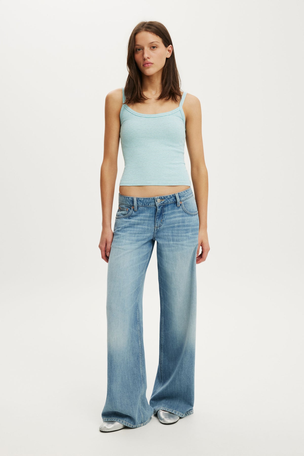 Goldie Rib Scoop Cami