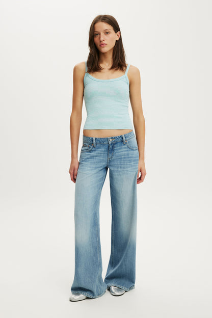 Goldie Rib Scoop Cami