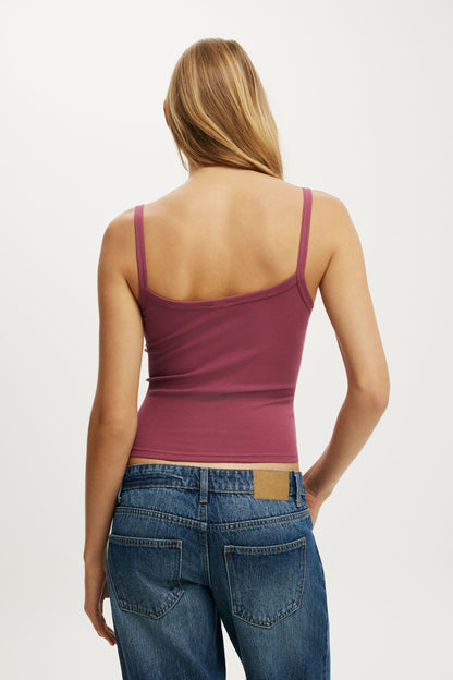 Goldie Rib Scoop Cami