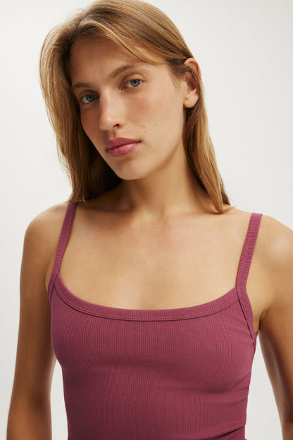Goldie Rib Scoop Cami