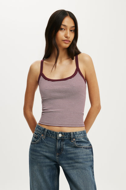 Goldie Rib Scoop Cami