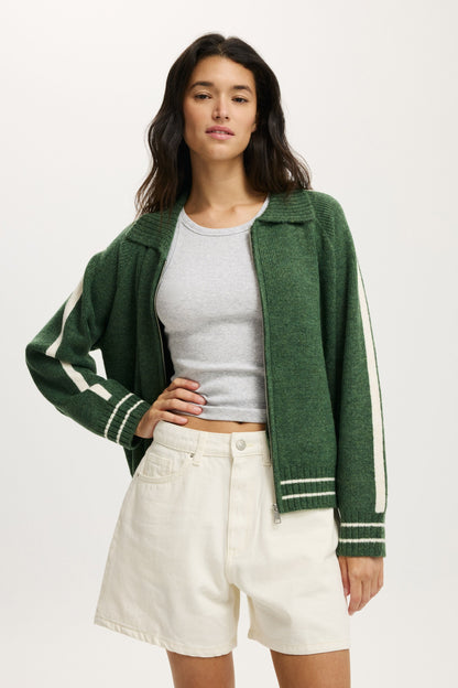 Knit Bomber