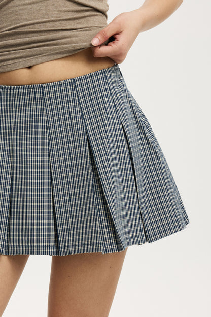 Mae Pleated Mini Skirt