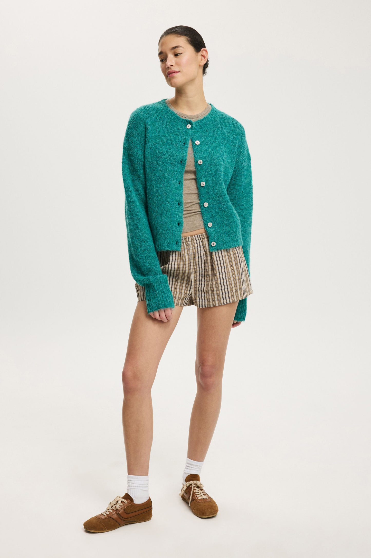 Lofty Luxe Crew Cardigan