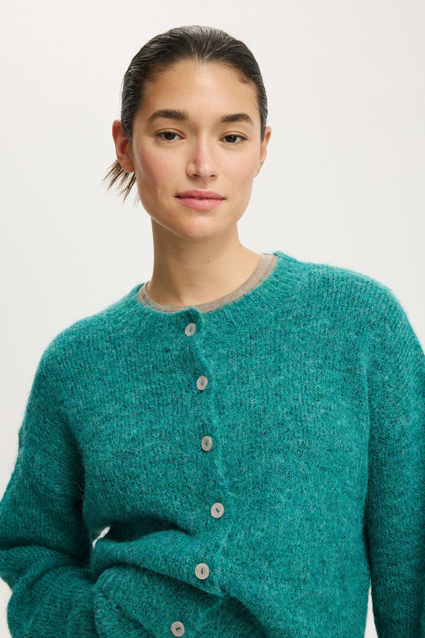 Lofty Luxe Crew Cardigan