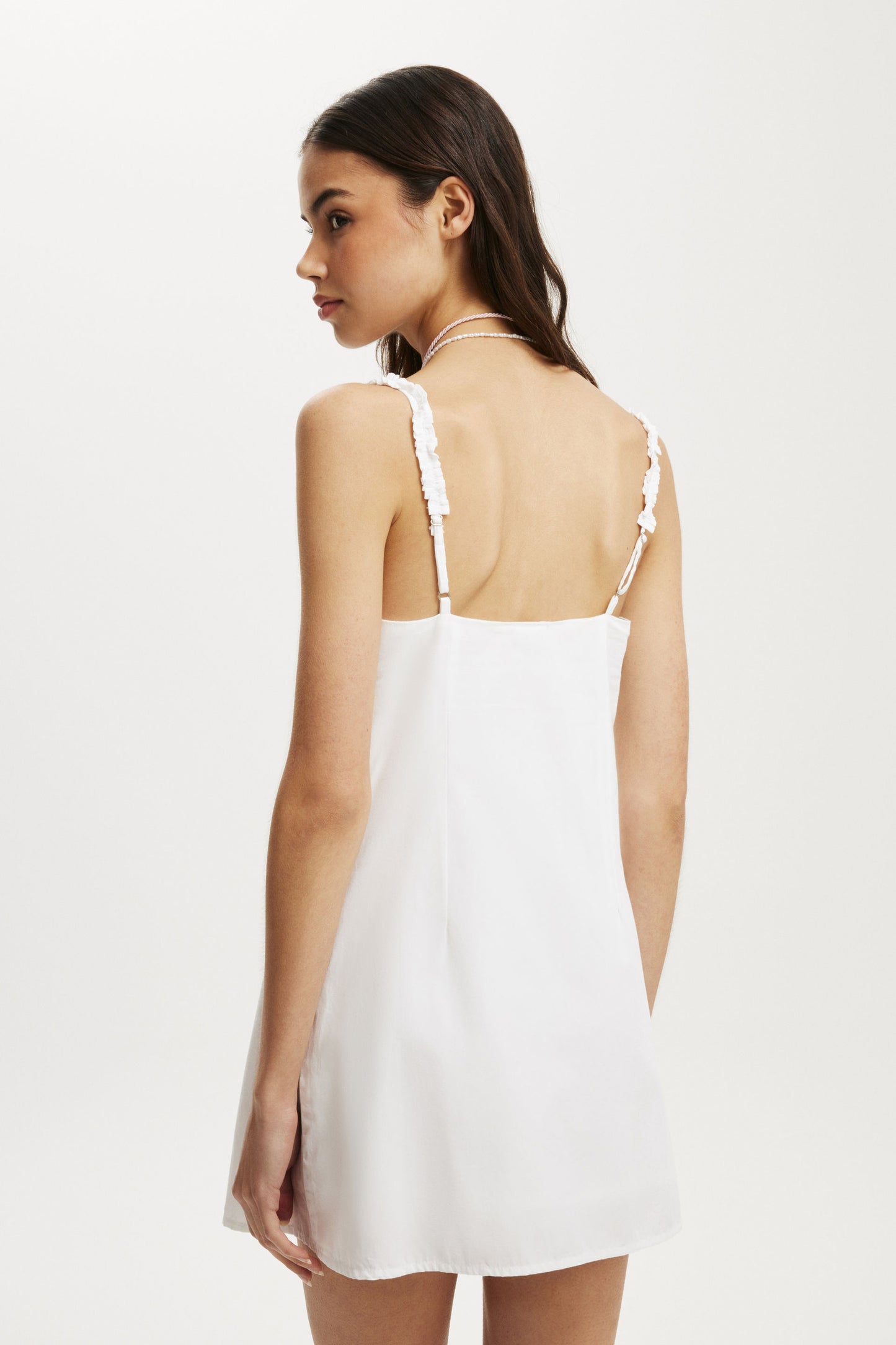 Emily Ruffle Mini Dress