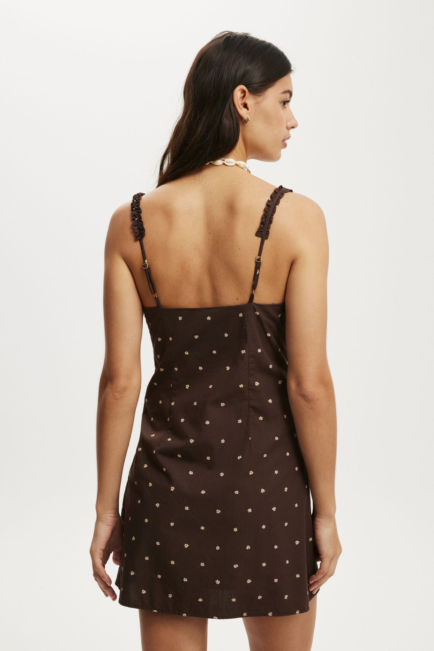 Emily Ruffle Mini Dress