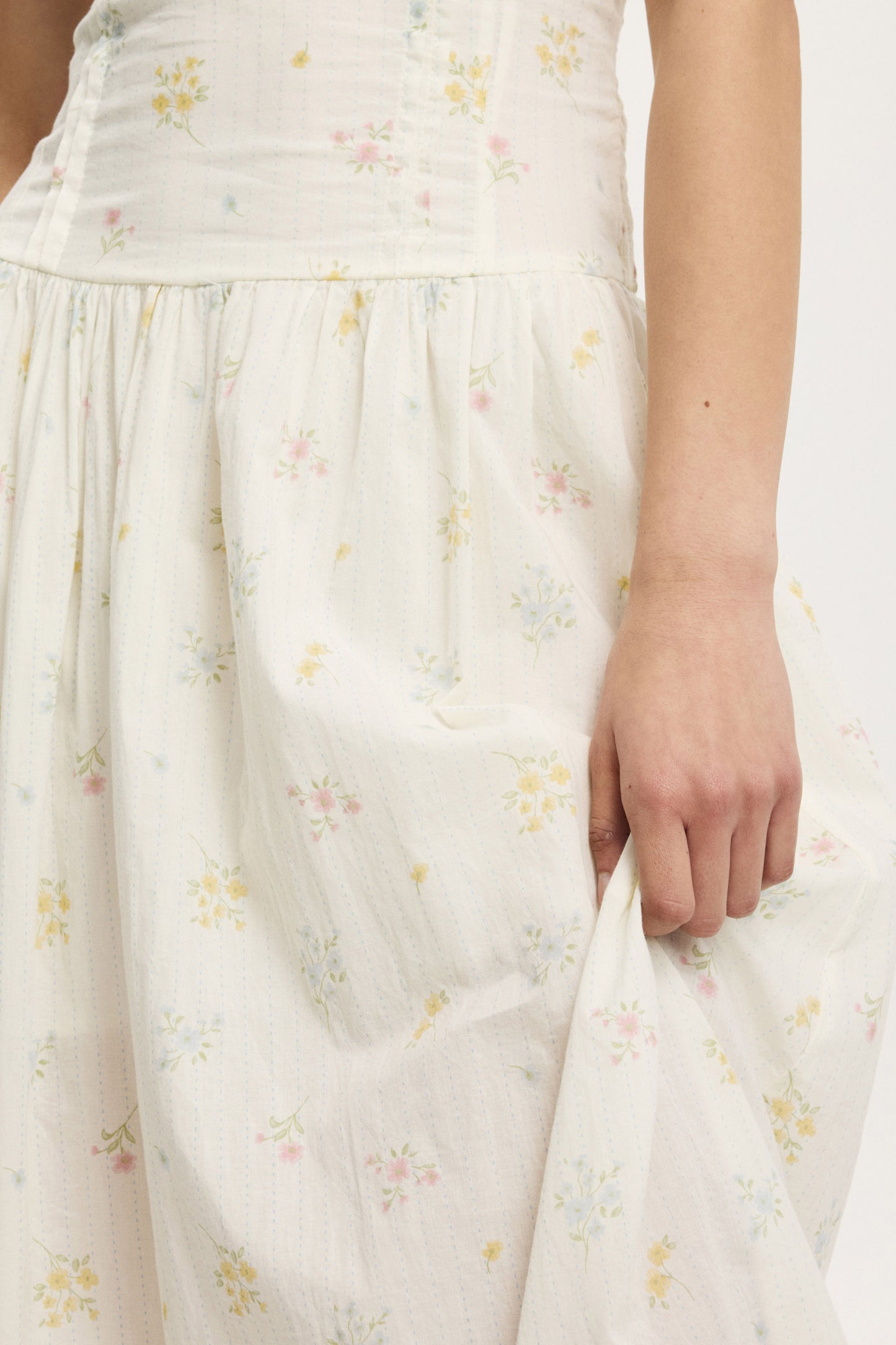 Kaity Halter Midi Dress