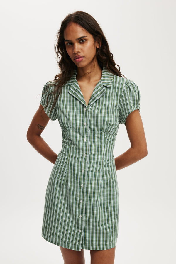 Scarlet Shirt Mini Dress
