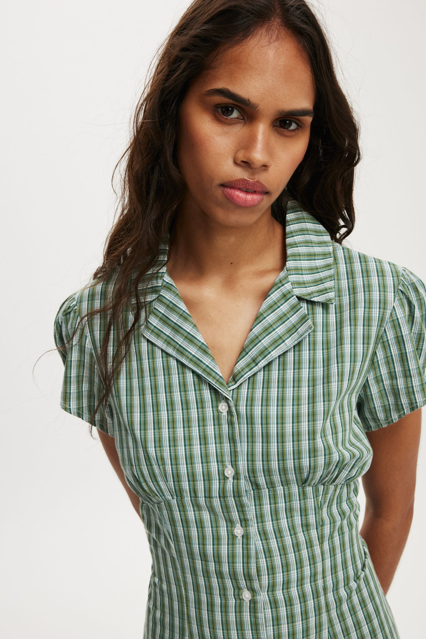 Scarlet Shirt Mini Dress