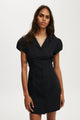 Scarlet Shirt Mini Dress