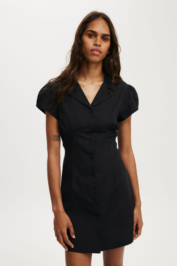 Scarlet Shirt Mini Dress