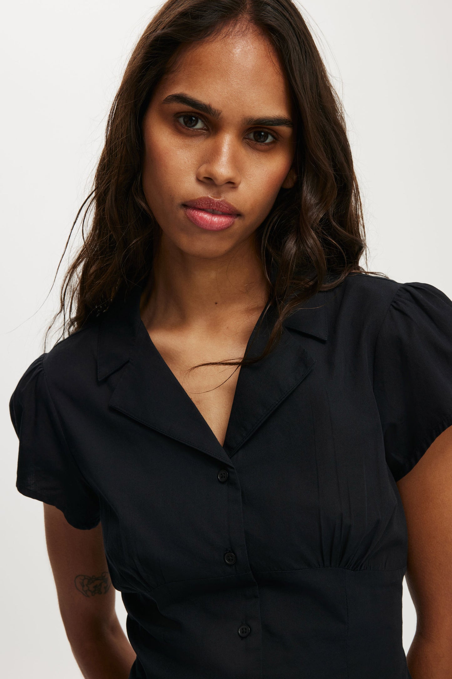 Scarlet Shirt Mini Dress