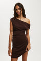 Sandy Asymmetric Mini Dress