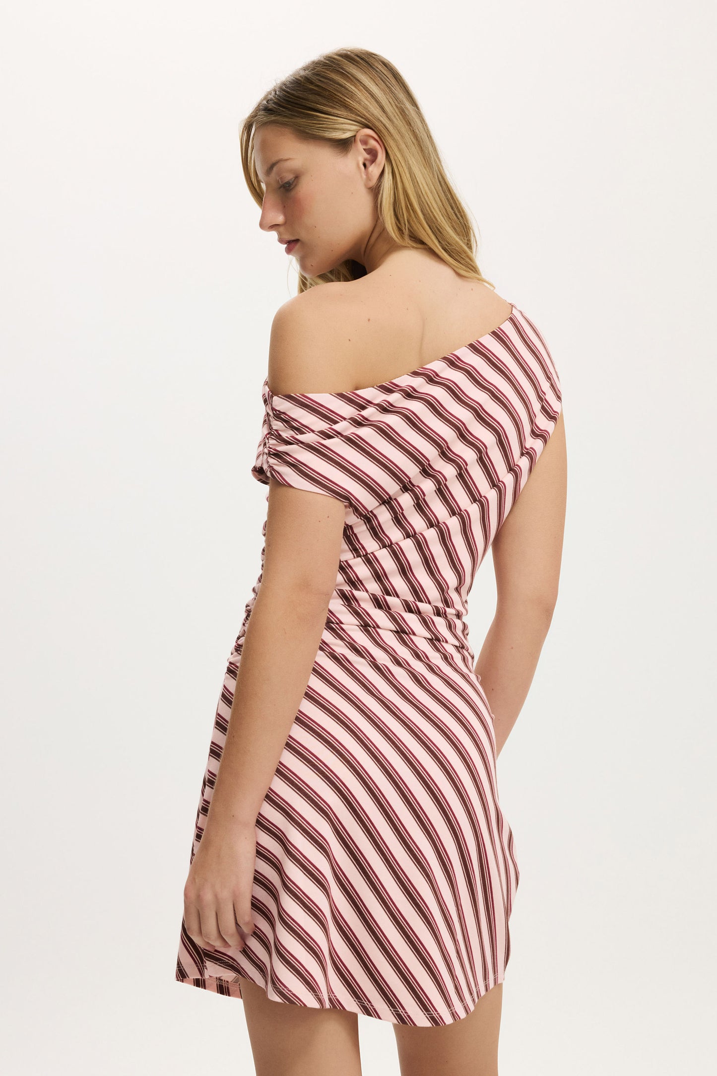 Sandy Asymmetric Mini Dress