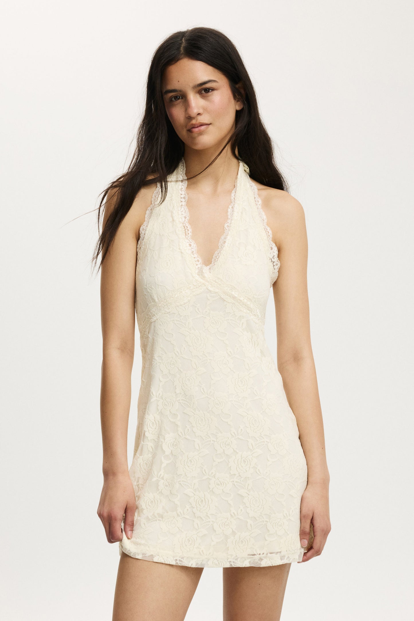 Lily Halter Mini Dress