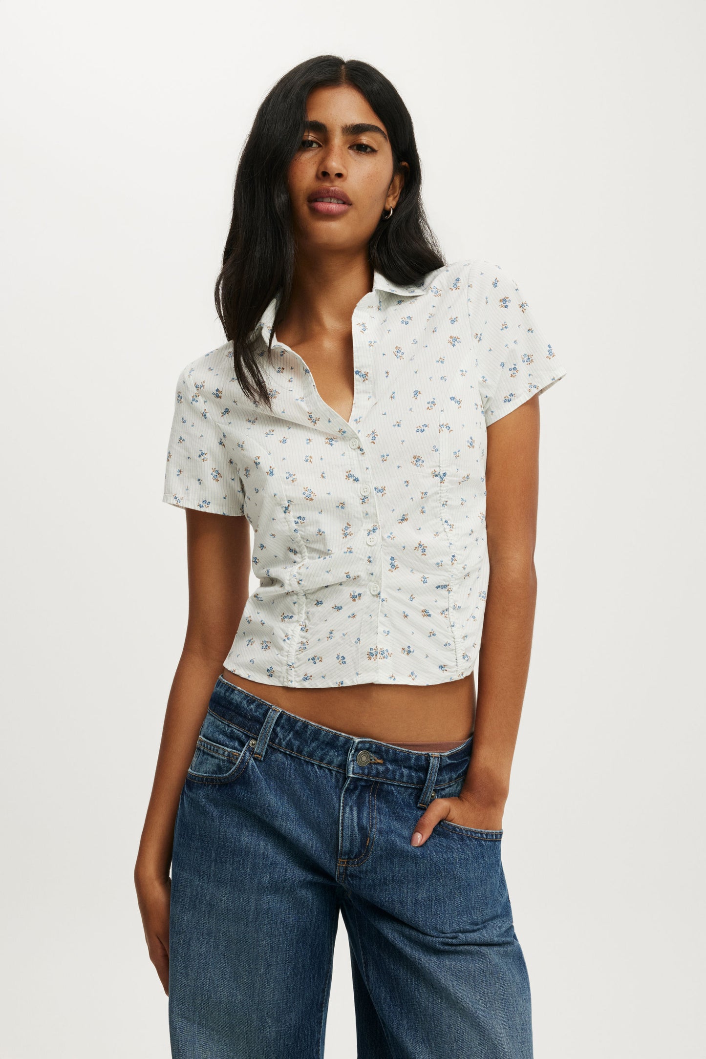 Maya Rouched Shirt