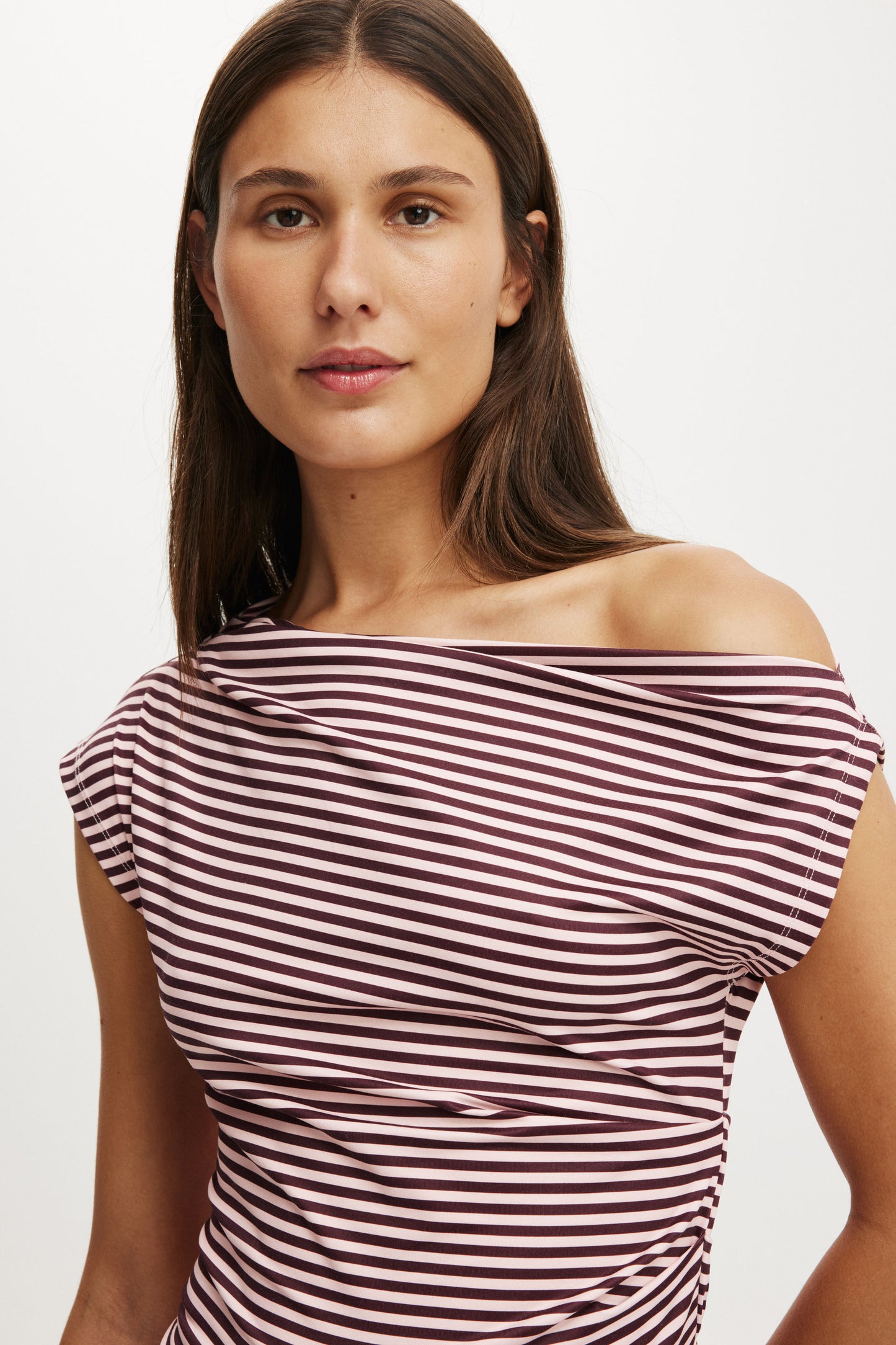Georgie Off Shoulder Short Sleeve