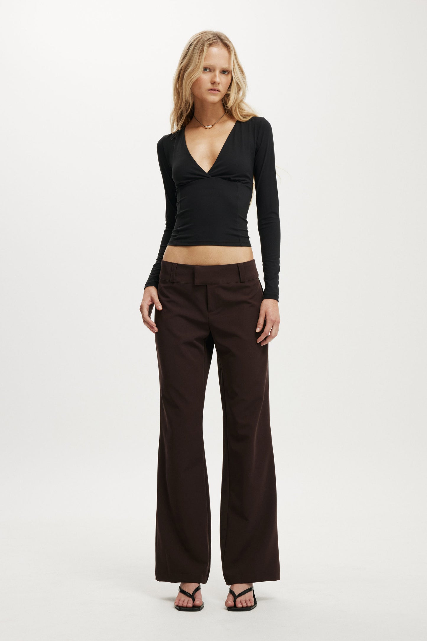 Zali V Cross Over Long Sleeve