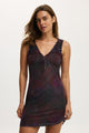 Jenna V Neck Mini Dress