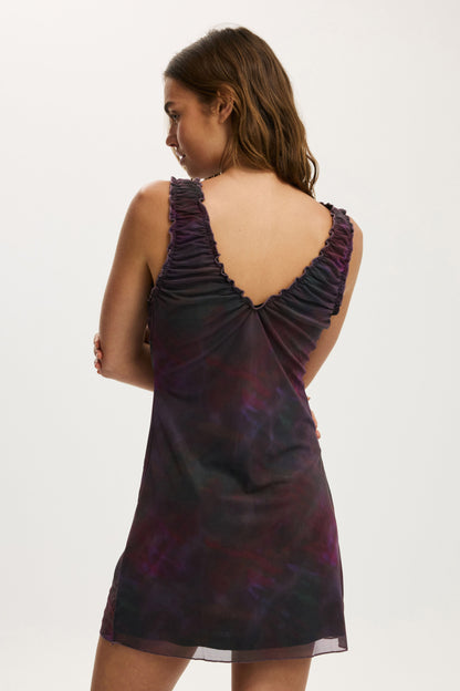 Jenna V Neck Mini Dress
