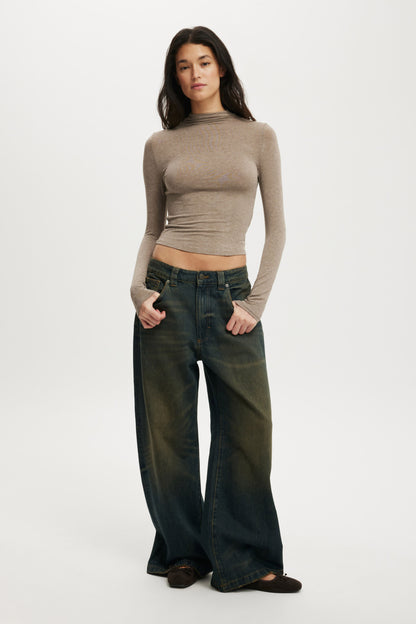 Base Layer Mock Neck Long Sleeve