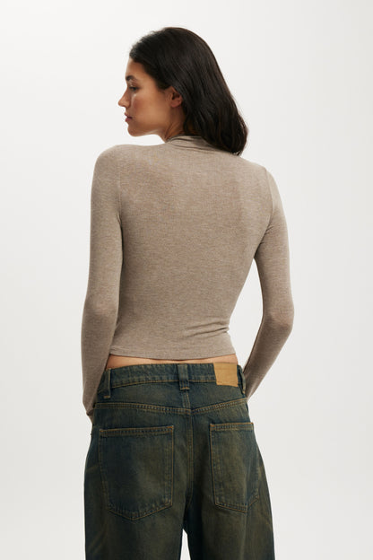 Base Layer Mock Neck Long Sleeve