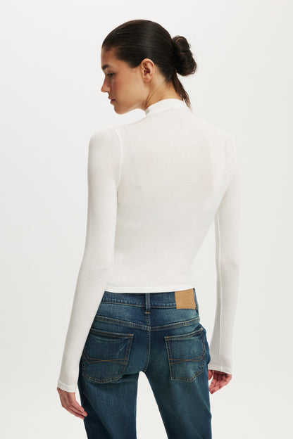 Base Layer Mock Neck Long Sleeve