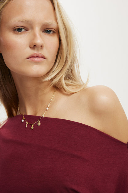 Peyton Off Shoulder Long Sleeve