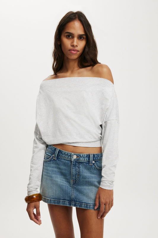 Peyton Off Shoulder Long Sleeve