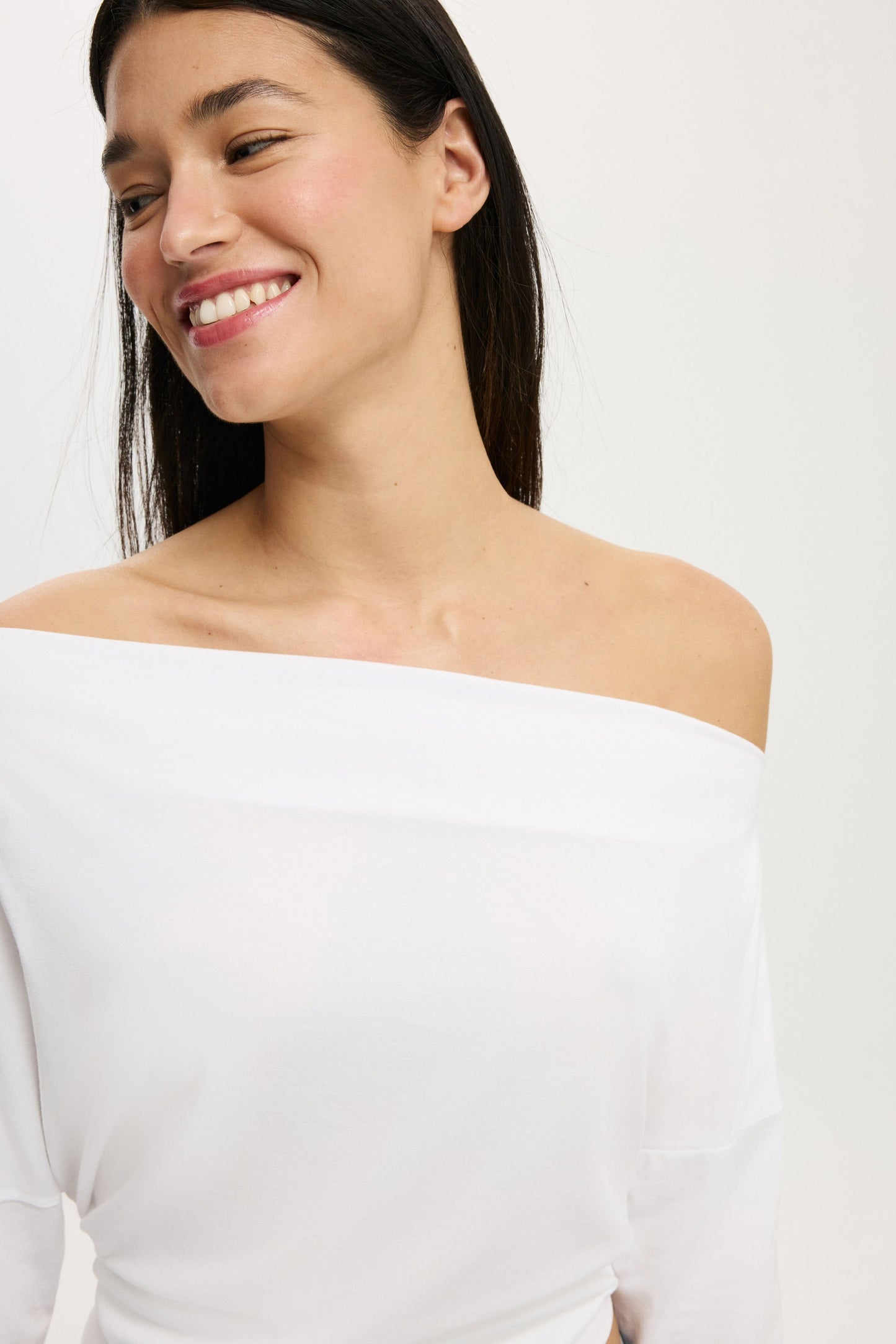Peyton Off Shoulder Long Sleeve