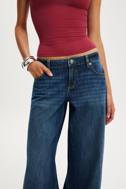 Low Rise Wide Jean